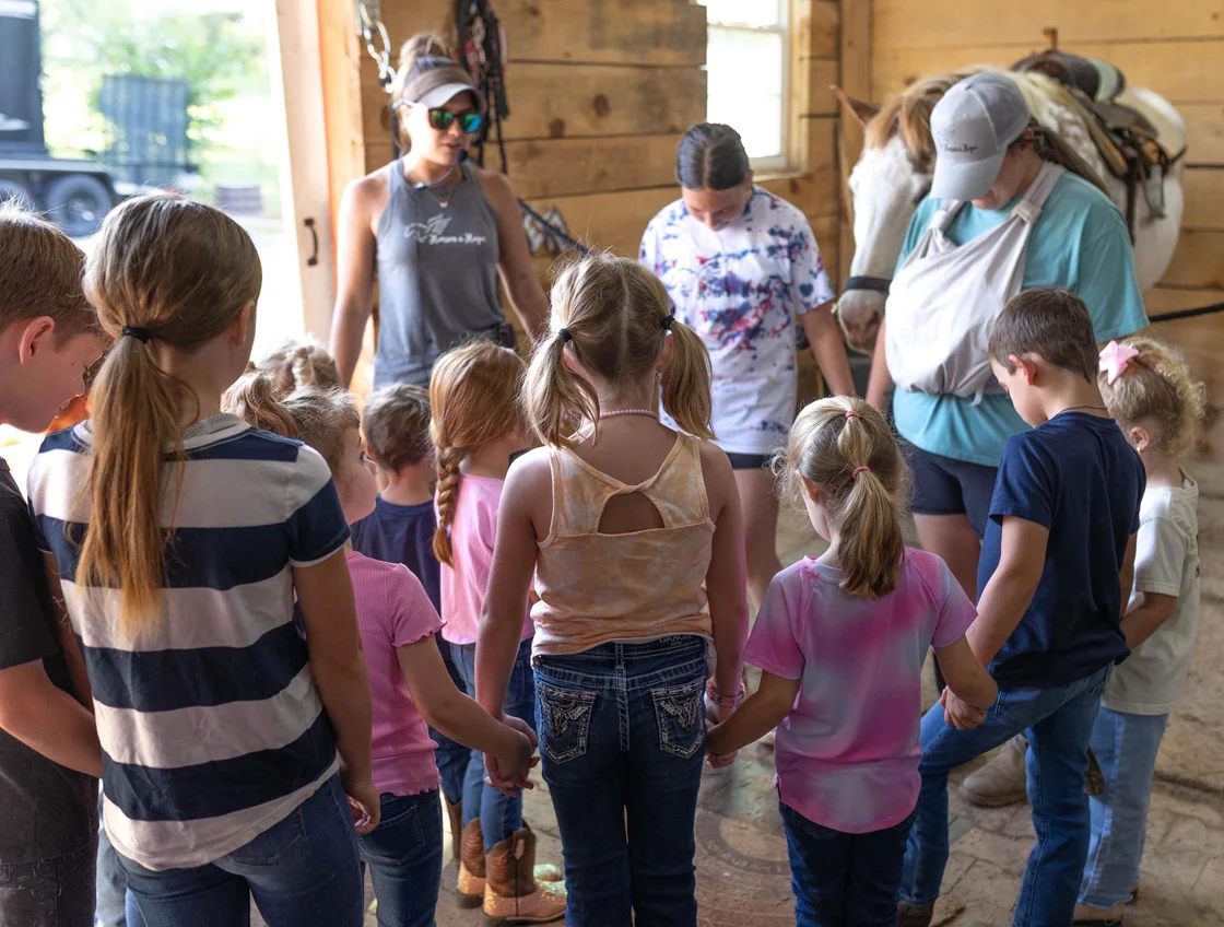 Horses and Hope riders and barn in Talmo, Georgia