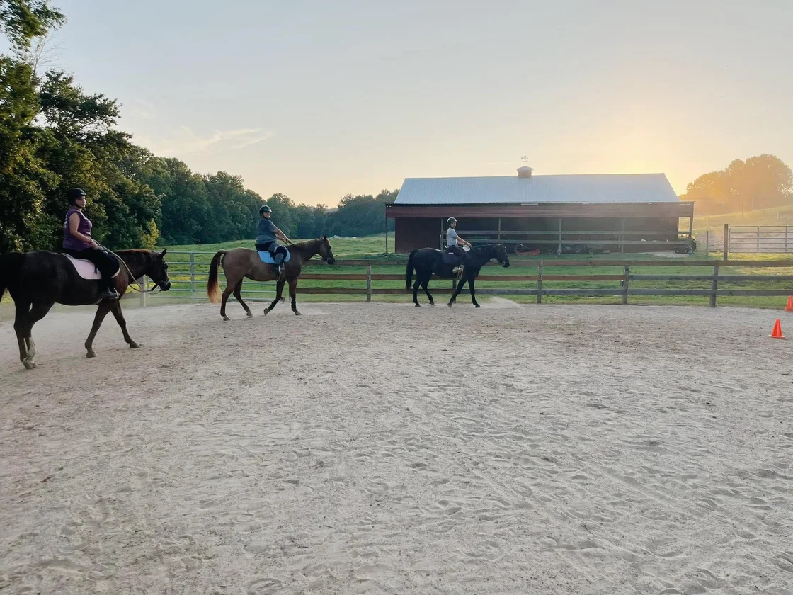 Horses and Hope riders and barn in Talmo, Georgia