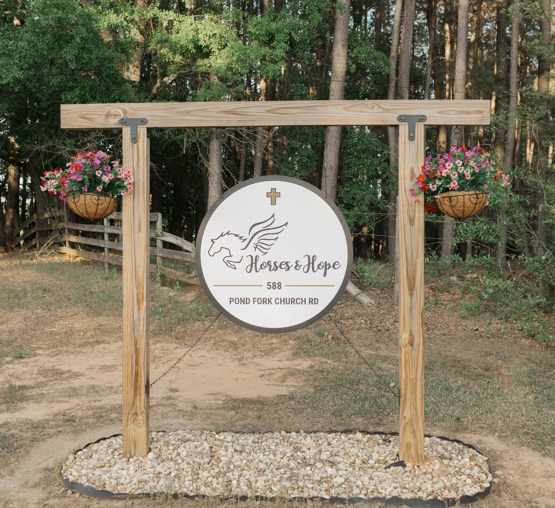 Horses and Hope riders and barn in Talmo, Georgia