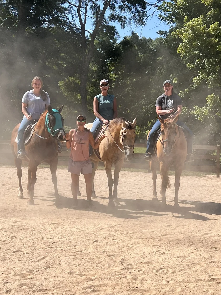 Horses and Hope riders and barn in Talmo, Georgia