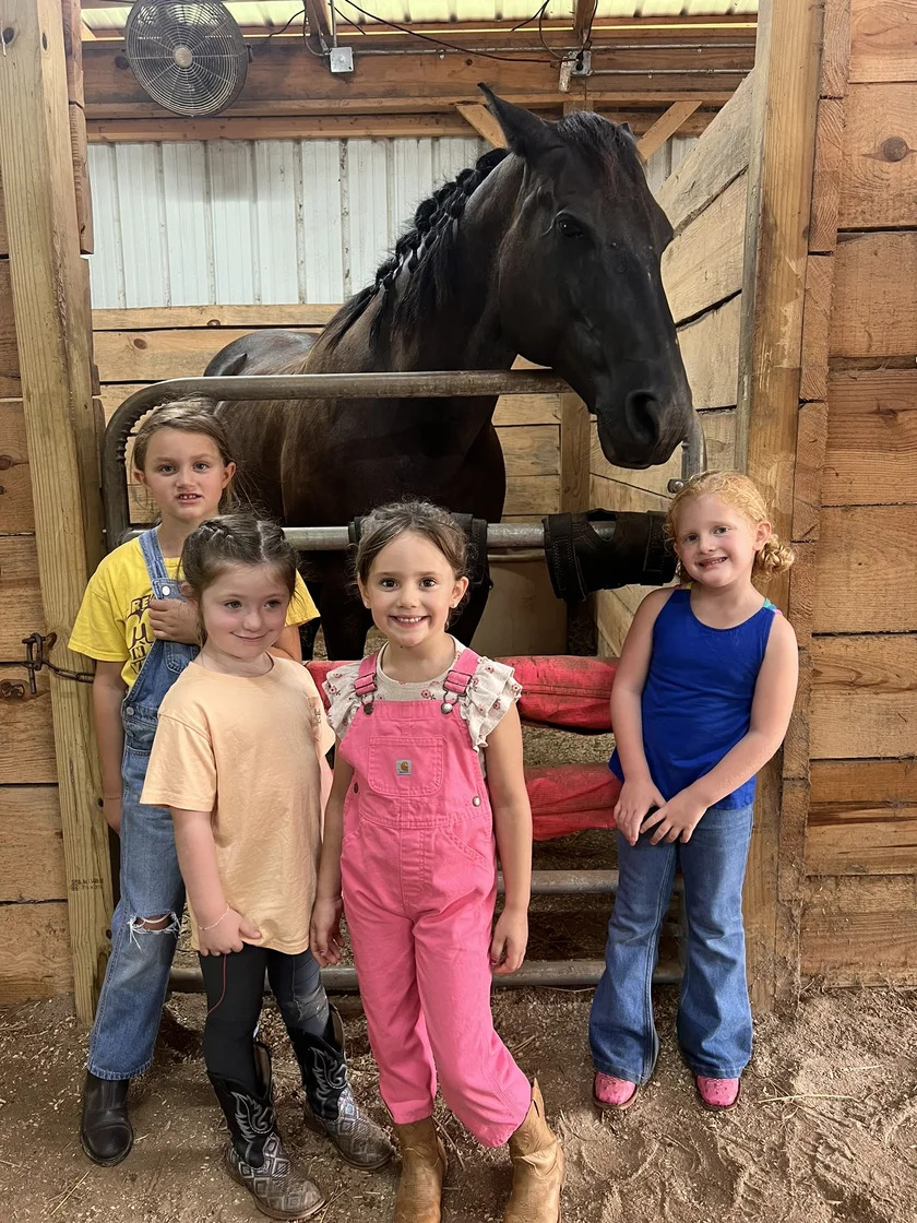 Horses and Hope riders and barn in Talmo, Georgia