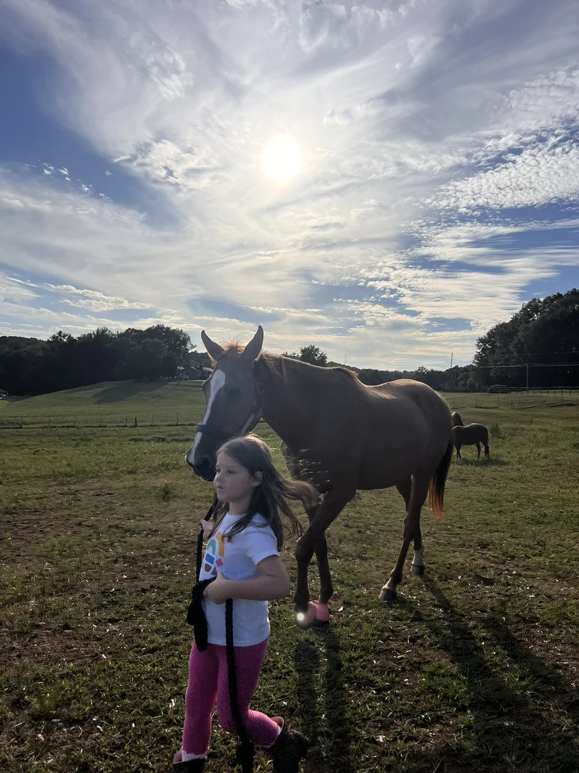 Horses and Hope riders and barn in Talmo, Georgia