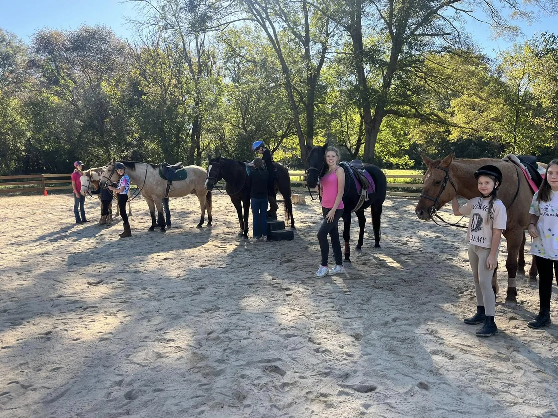 Horses and Hope riders and barn in Talmo, Georgia