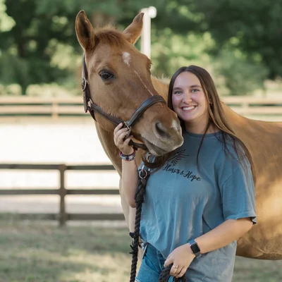Ella Lively — Student Trainer at Horses and Hope